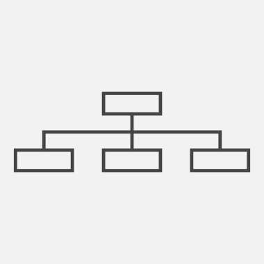 Yapısı basit düz simgesi. Beyaz arka plan üzerinde vektör çizim.