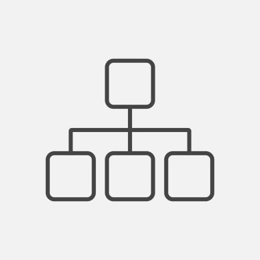 Yapısı basit düz simgesi. Beyaz arka plan üzerinde vektör çizim.