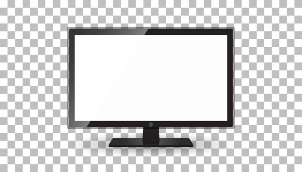孤立した背景に分離されたフラット スタイルのテレビ アイコン ベクトル イラスト。Web サイトのデザイン、ロゴ、アプリケーション、ui のテレビ シンボル. — ストックベクタ