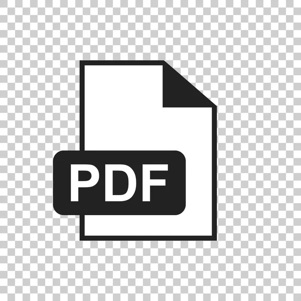 Pdf Vektor-Symbol herunterladen. einfaches flaches Piktogramm für Business, Marketing, Internetkonzept. Vektor-Illustration auf isoliertem Hintergrund. — Stockvektor