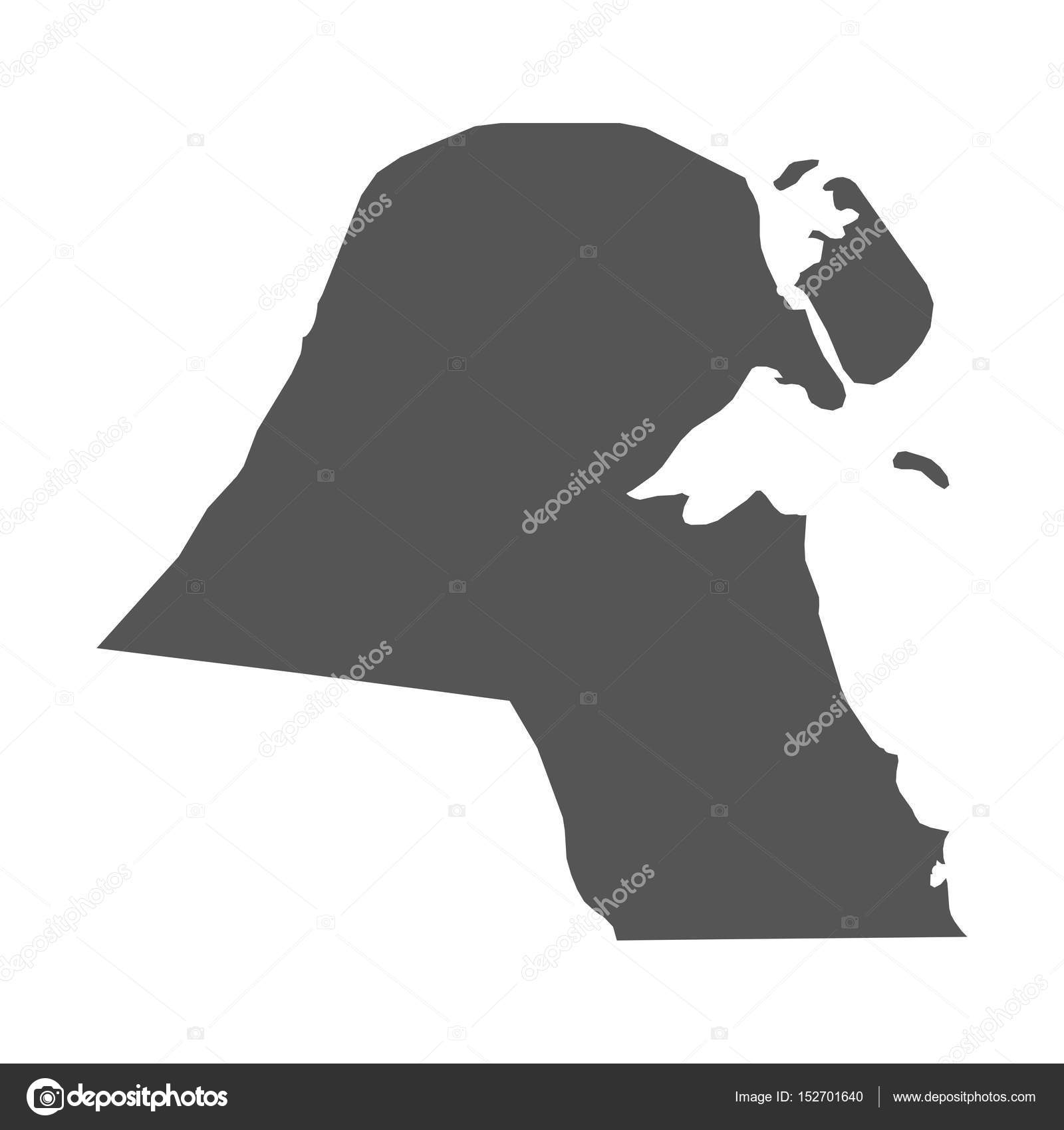 Vector map Kuwait PDF