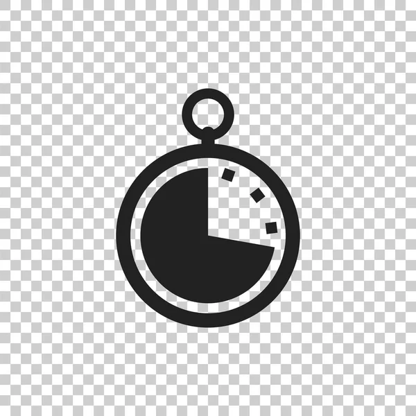 Ilustração do ícone do temporizador. Relógio vetorial plano pictograma . — Vetor de Stock