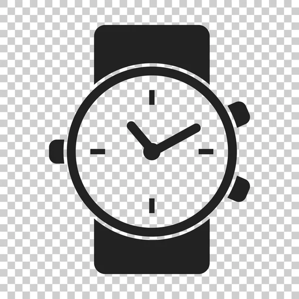 Ver icono de vector. Reloj ilustración plana . — Archivo Imágenes Vectoriales