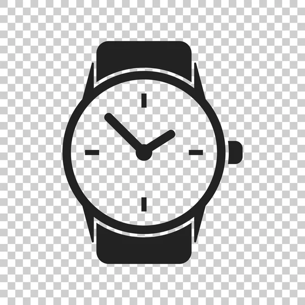 Ver icono de vector. Reloj ilustración plana . — Archivo Imágenes Vectoriales