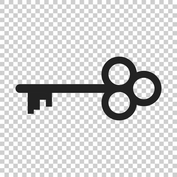 Icono clave del vector. Ilustración plana clave . — Archivo Imágenes Vectoriales