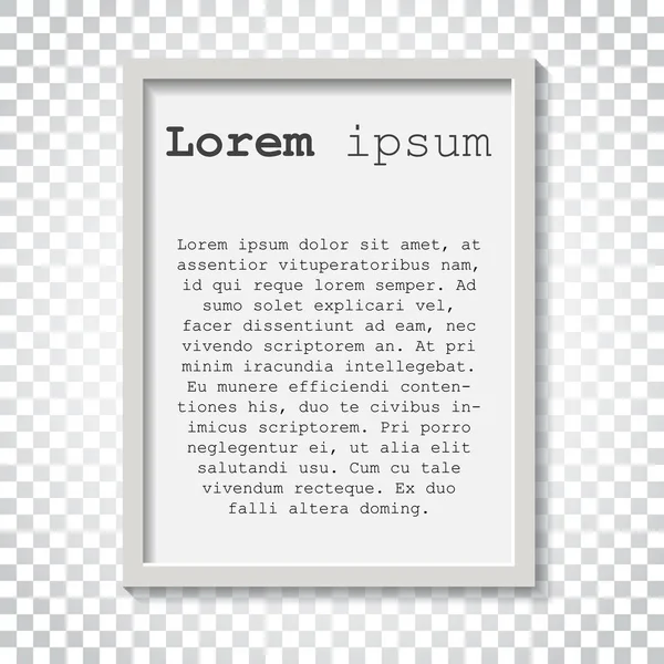 İzole arka plan üzerinde gerçekçi fotoğraf çerçevelemek. Fotoğraf çerçevesi vec