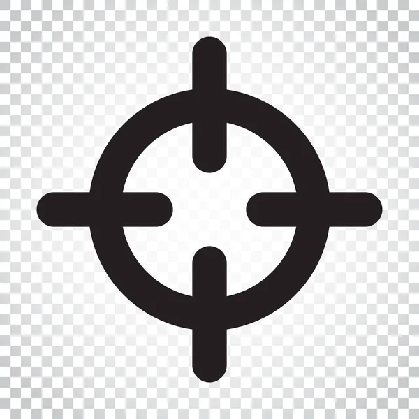 Цель цель плоский вектор значок. Иллюстрация логотипа дартс — стоковый вектор