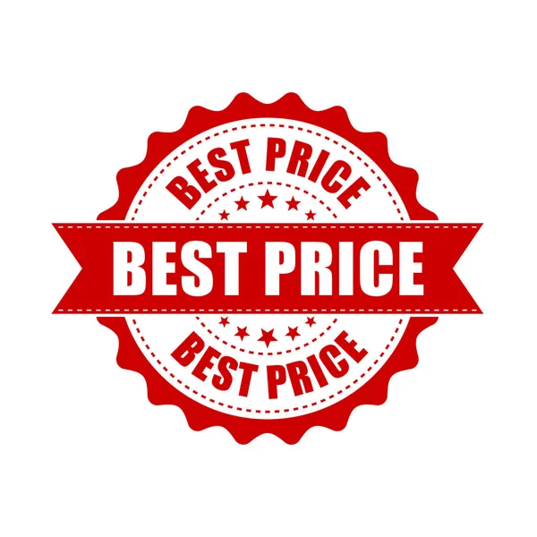 Melhor preço venda grunge selo de borracha. Ilustração do vetor no whit —  Vetores de Stock