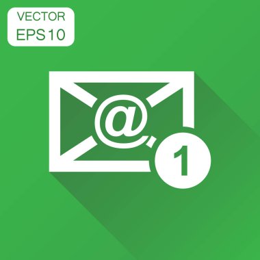 Posta e-posta zarf simgesi. İş kavramı e-posta gelen kutusu pictogra