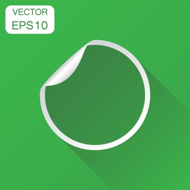 Etiket simgesi. İş kavramı boş promosyon etiketleri pictogra