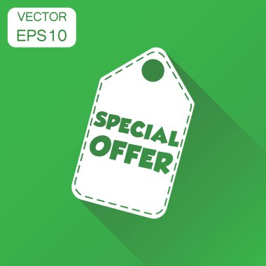 Özel Fırsat asmak bir ses etiketi simgesi. PICT alışveriş iş kavramı Satılık