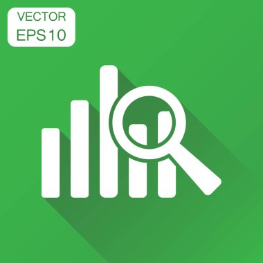 İş grafik simgesi. İş kavramı grafik piktogram. Vektör Il