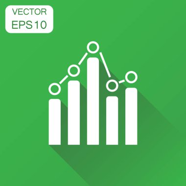 İş grafik simgesi. İş kavramı grafik piktogram. Vektör Il