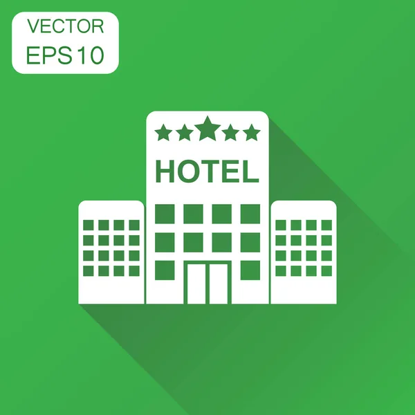 Hotel icon. Business concept hotel pictogram. Vector illustratio