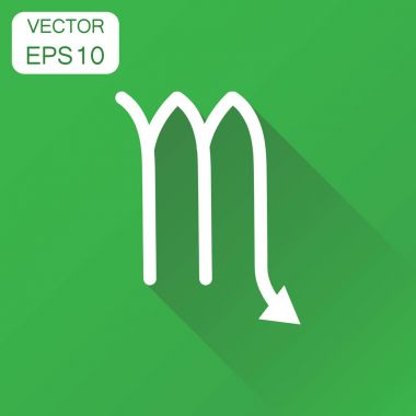 Akrep burç işareti simgesi. İş kavramı Astroloji Akrep pic