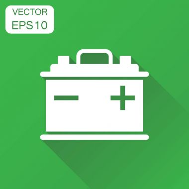 Araba pil simgesi. İş kavramı otomatik Akü pil PICT