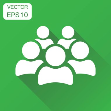 İnsanlar simge grubu. İş kavramı kişi piktogram. Vektör