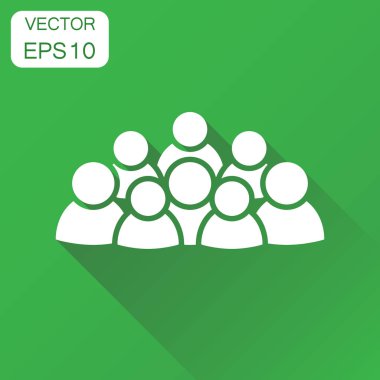 İnsanlar simge grubu. İş kavramı kişi piktogram. Vektör