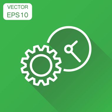 Belge simgesi. İş kavramı proje yönetimi piktogram. Ve