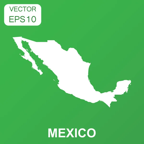 Mexico Kaartpictogram. Business concept Mexico pictogram. Vector illus — Stockvector