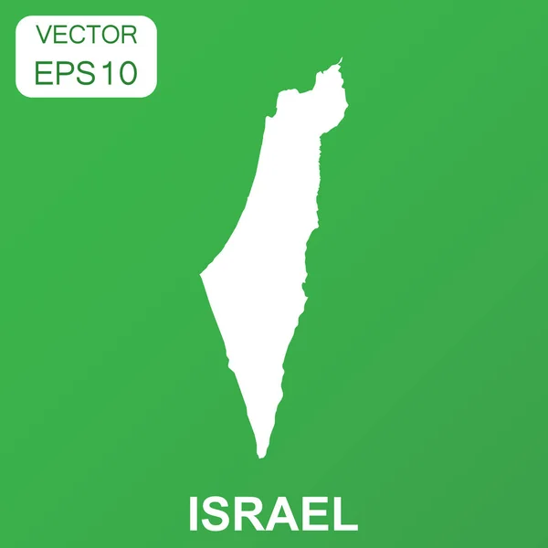 Izrael ikonu mapy. Obchodní koncept Izrael piktogram. Vektor illus — Stockový vektor