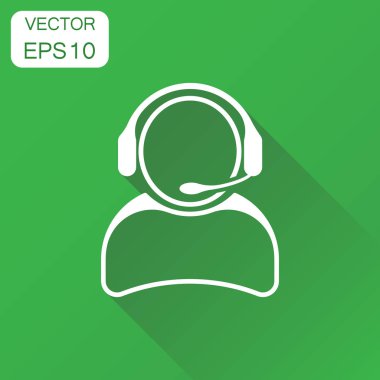 Mikrofon simgesi olan işleç. İş kavramı işleç çağrısında