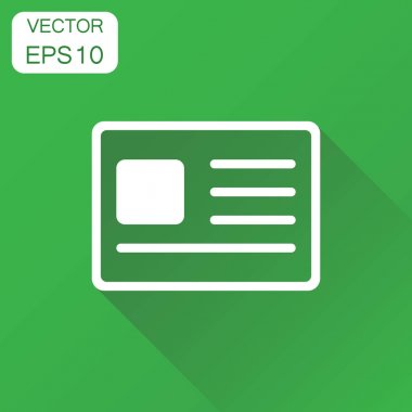 Gazete simgesi. İş kavramı haber sembolü sembol. Ben vektör