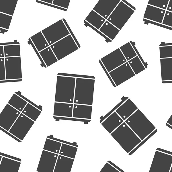 Dolap Dikişsiz desen arka plan. İş düz vektör illus