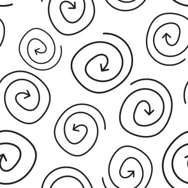 El ok simgesi Dikişsiz desen arka plan çekilmiş. İş düz