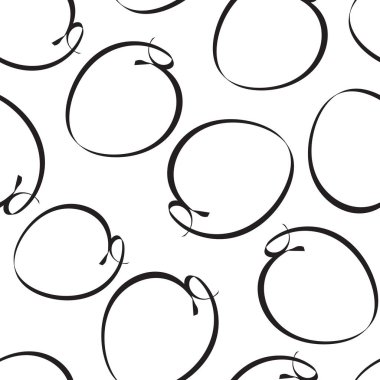 El karalama daireler Dikişsiz desen arka plan çekilmiş. İşletme