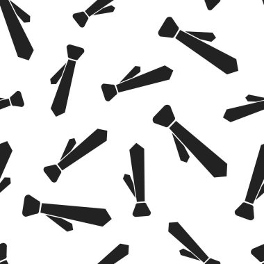 Dikişsiz desen arka plan bağlamak. İş düz vektör illustrati