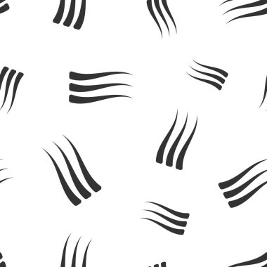 Dalga Dikişsiz desen arka plan simgesi. Düz vektör çizim.