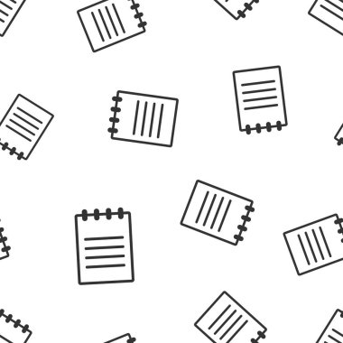 Dikişsiz desen arka plan belge. İş düz vektör illus