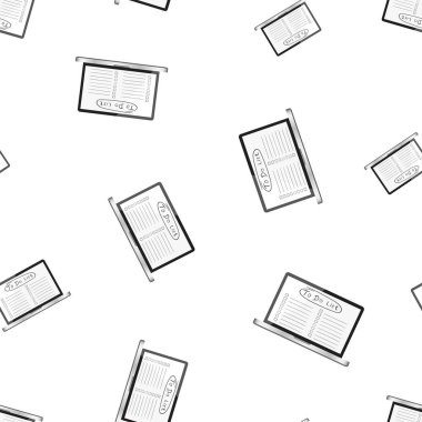 İşadamı listelemek için kontrol listesi ile dizüstü bilgisayar sorunsuz 