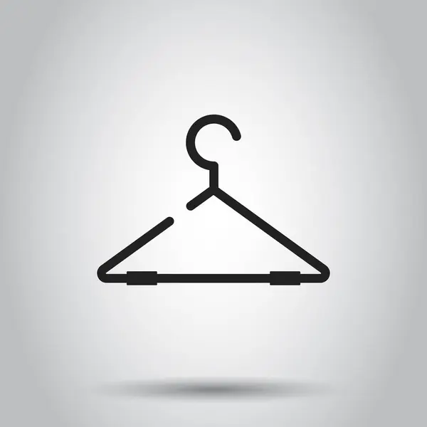 Hanger icon. Vector illustration on isolated background. Busines — Stock Vector