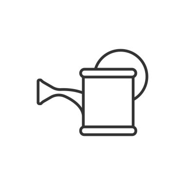 Su, düz bir şekilde ikon olabilir. Sulama bahçesi vektör çizimi