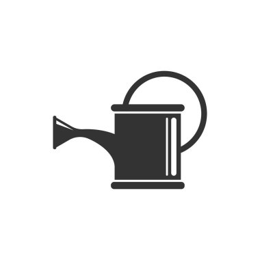 Su, düz bir şekilde ikon olabilir. Sulama bahçesi vektör çizimi