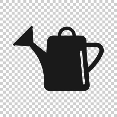 Su, düz bir şekilde ikon olabilir. Beyaz yalıtılmış arka planda sulama bahçesi vektör çizimi. Sulama işi kavramı.