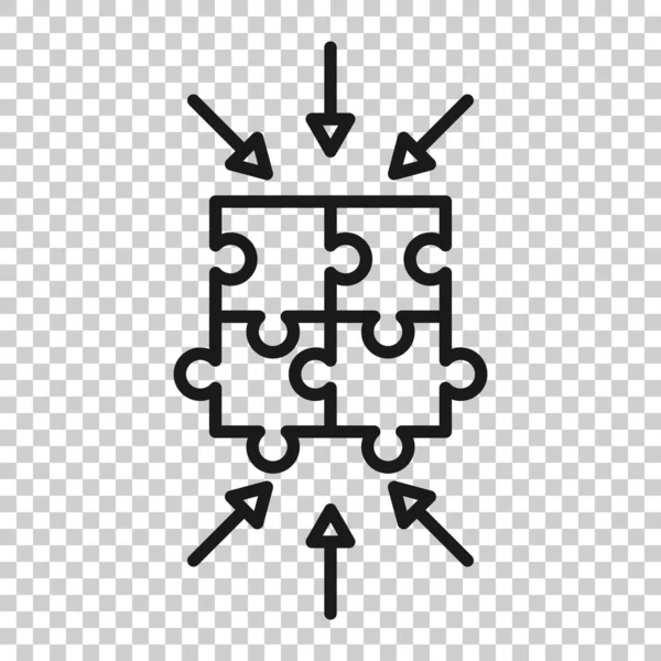 Загадочная Икона Плоском Стиле Совместимая Решением Векторная Иллюстрация Белом Изолированном — стоковый вектор