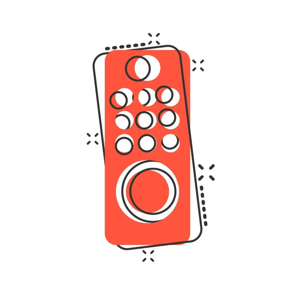 Τηλεοπτικό Εικονίδιο Κωμικό Στυλ Τηλεοπτική Απεικόνιση Διάνυσμα Πινακίδας Λευκό Απομονωμένο — Διανυσματικό Αρχείο