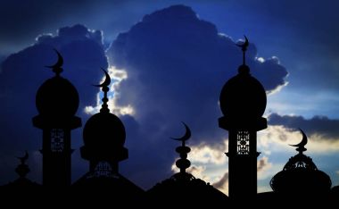Ramazan kareem arka plan illüstrasyon