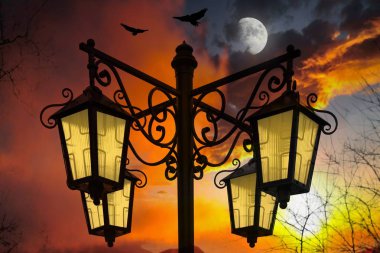 günbatımı manzara.