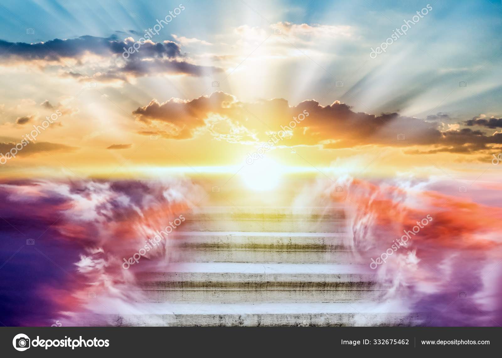 sky sun cloud heaven background, Stock image