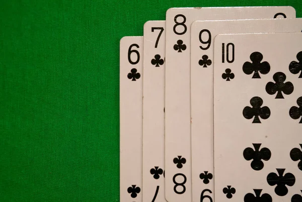 Yeşil arka plan, kumarhane konsepti 