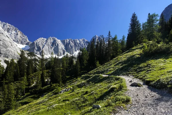 mavi gökyüzü arka plan üzerinde dağların doğal görünümü 