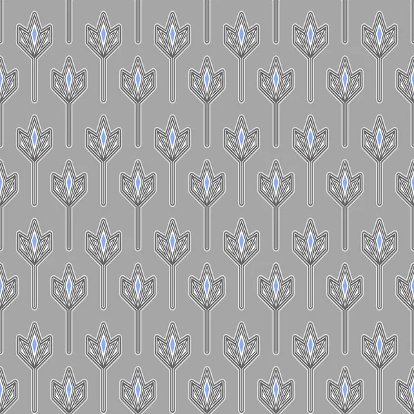 geometrik soyut gri desen