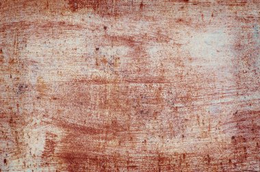 Eski boya duvar, kırık, Grunge arka plan, hasarlı kırmızı renk