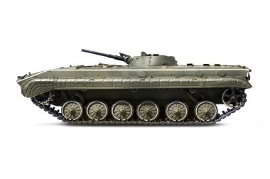 Rus piyade tankı Bmp-2 kırpma yoluyla ışık