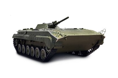 Rus piyade tankı Bmp-2 kırpma yoluyla ışık