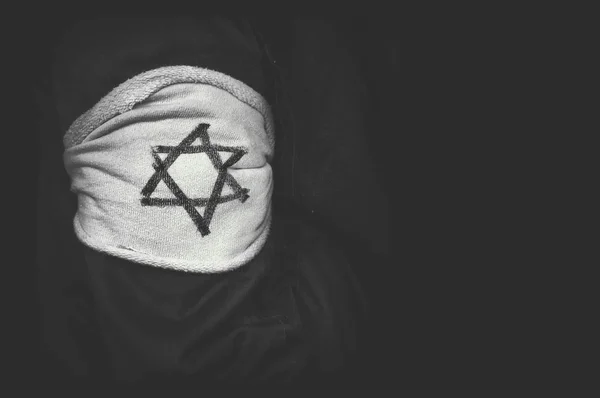 The concept of the genocide of the Jews — Stock Photo, Image